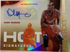 Danny Manning Basketball Cards 2021 Panini Hoops Hot Signatures Prices
