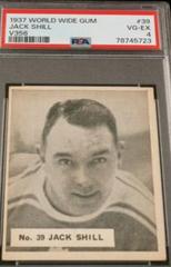 Jack Shill Hockey Cards 1937 V356 World Wide Gum Prices