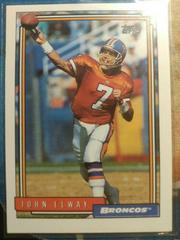 John Elway Football Cards 1992 Topps Prices