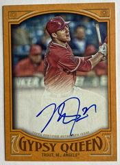 Mike Trout #GQA-MT Baseball Cards 2016 Topps Gypsy Queen Autographs Prices