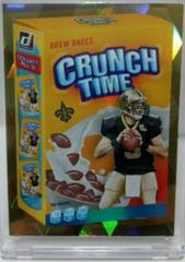 Drew Brees [Cubic] #CT-6 Football Cards 2022 Panini Donruss Crunch Time Prices