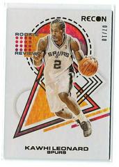 Kawhi Leonard [Gold] Basketball Cards 2021 Panini Recon Rookie Review Prices