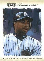 Bernie Williams [Beige] #53 Baseball Cards 2003 Playoff Portraits Prices