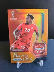 Jonathan David [Orange] #13 Soccer Cards 2022 Panini Prizm World Cup Scorers Club Prices