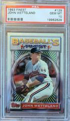John Wetteland #129 Baseball Cards 1993 Finest Prices