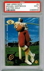 Michael Westbrook [Electric Gold] Football Cards 1995 Upper Deck Prices