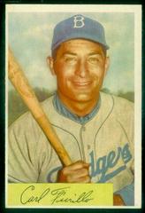 Carl Furillo #122 Baseball Cards 1954 Bowman Prices