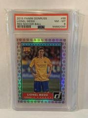 Lionel Messi [Red Soccer Ball] Soccer Cards 2015 Panini Donruss Prices
