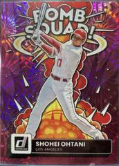 Shohei Ohtani [Pink Fireworks] Baseball Cards 2022 Panini Donruss Bomb Squad Prices