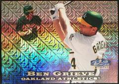 Ben Grieve [Row 0] Baseball Cards 1998 Flair Showcase Prices