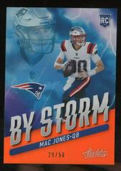 Mac Jones [Orange] #BST-9 Football Cards 2021 Panini Absolute By Storm Prices