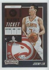 Jeremy Lin [Playoff Ticket] #2 Basketball Cards 2018 Panini Contenders Prices