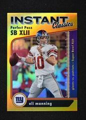 Eli Manning [Gold] #IC-2 Football Cards 2022 Panini Classics Instant Prices