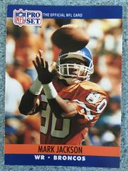 Mark Jackson Football Cards 1990 Pro Set Prices