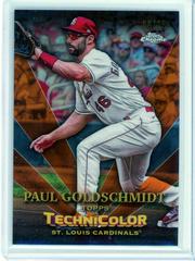 Paul Goldschmidt [Orange] #TT-15 Baseball Cards 2023 Topps Chrome in Technicolor Prices