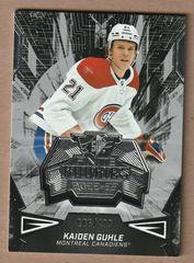 Kaiden Guhle #F-30 Hockey Cards 2022 SPx Finite Rookies Prices