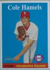 Cole Hamels Baseball Cards 2007 Topps Heritage Prices