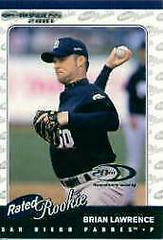 Brian Lawrence #172 Baseball Cards 2001 Donruss Prices
