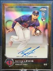 Royce Lewis [Gold] #BBA-RL Baseball Cards 2022 Topps Chrome Ben Baller Autographs Prices