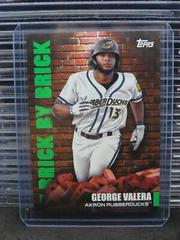 George Valera [Green] #BB-17 Baseball Cards 2022 Topps Pro Debut Brick by Brick Prices