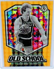 Larry Bird [Orange Fluorescent] #8 Basketball Cards 2019 Panini Mosaic Old School Prices