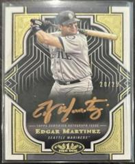 Edgar Martinez [Gold Ink] Baseball Cards 2023 Topps Tier One Autographs Prices