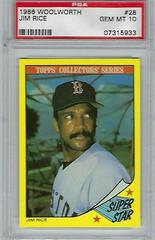 Jim Rice #28 Baseball Cards 1986 Woolworth Prices