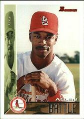 Allen Battle #45 Baseball Cards 1995 Bowman Prices
