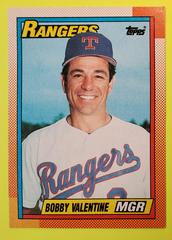 Bobby Valentine #729 Baseball Cards 1990 Topps Tiffany Prices