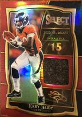 Jerry Jeudy [Red Prizm] Football Cards 2020 Panini Select Draft Selections Memorabilia Prices
