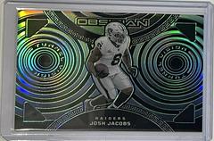 Josh Jacobs #18 Football Cards 2023 Panini Obsidian Tunnel Vision Prices