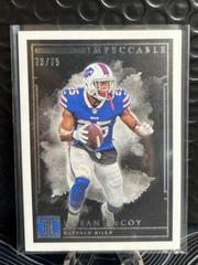 LeSean McCoy Football Cards 2019 Panini Impeccable Prices