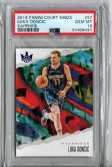 Luka Doncic [Sapphire] Basketball Cards 2019 Panini Court Kings Prices
