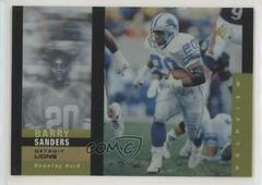 Barry Sanders #35 Football Cards 1995 SP Holoview Prices