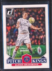 Zlatan Ibrahimovic [Silver Press Proof] #25 Soccer Cards 2015 Panini Donruss Pitch Kings Prices