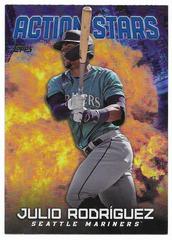 Julio Rodriguez [Blue] #AS-20 Baseball Cards 2023 Topps Update Action Stars Prices
