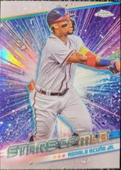 Ronald Acuna Jr. #CSMLB-3 Baseball Cards 2024 Topps Stars of MLB Chrome Prices