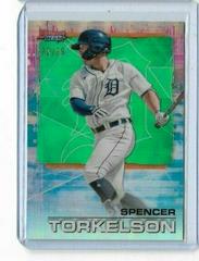 Spencer Torkelson [Green Refractor] #100 Baseball Cards 2021 Bowman’s Best Prices