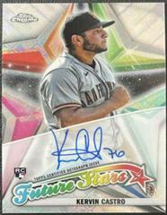 Kervin Castro Baseball Cards 2022 Topps Chrome Logofractor Future Stars Autographs Prices