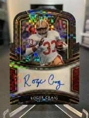 Roger Craig [Green Prizm Die-Cut] Football Cards 2020 Panini Select Signatures Prices