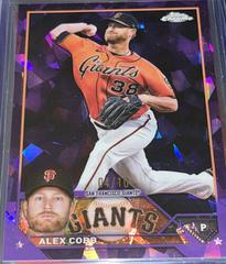 Alex Cobb [Purple] #108 Baseball Cards 2023 Topps Chrome Sapphire Prices