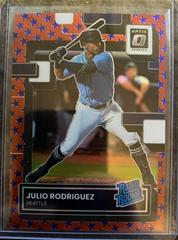 Julio Rodriguez [Liberty] #97 Baseball Cards 2022 Panini Donruss Optic Prices