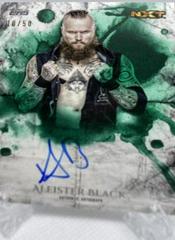 Aleister Black [Green] #UA-ABL Wrestling Cards 2018 Topps WWE Undisputed Autographs Prices