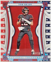 Tom Brady [Stars & Stripes] #63 Football Cards 2022 Panini National Treasures Prices