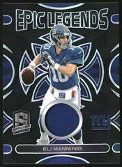 Eli Manning #10 Football Cards 2023 Panini Spectra Epic Legends Materials Prices