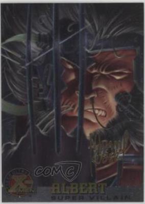 Albert [Gold Signature] #58 Marvel 1995 Ultra X-Men All Chromium