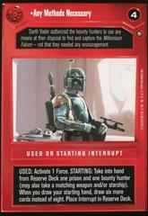 Any Methods Necessary Star Wars CCG Enhanced Cloud City Prices