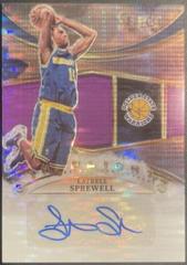 Latrell Sprewell [Neon Purple Pulsar] Basketball Cards 2022 Panini Select In Flight Signatures Prices