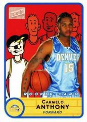 Carmelo Anthony #278 Basketball Cards 2003 Bazooka Prices