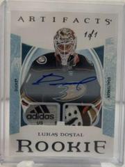 Lukas Dostal [Black Autograph] Hockey Cards 2022 Upper Deck Artifacts Prices